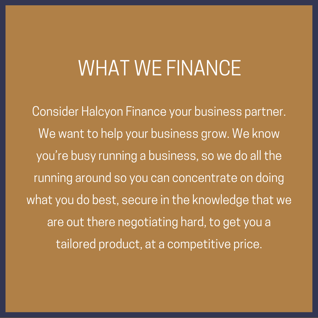 What we Finance